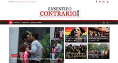 Desktop Screenshot of ensentidocontrario.com
