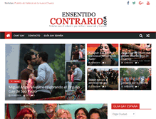 Tablet Screenshot of ensentidocontrario.com